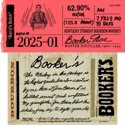 Booker’s “Barry’s Batch” 2025-01