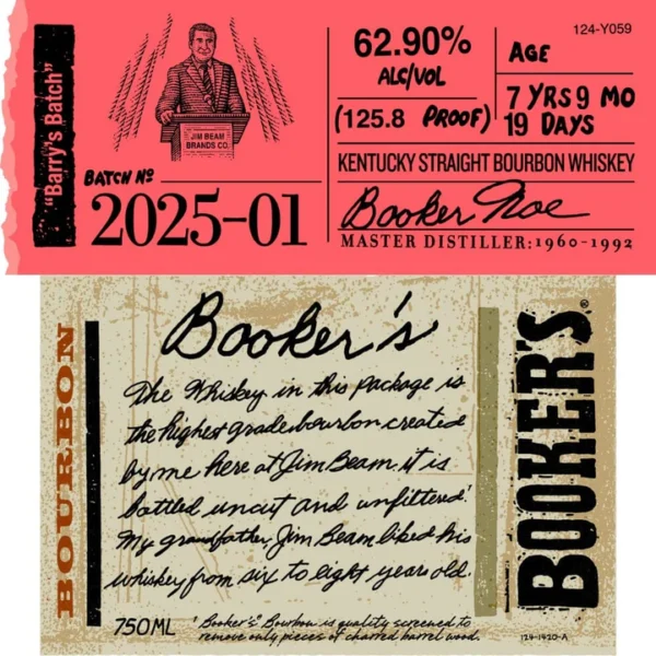Booker’s “Barry’s Batch” 2025-01