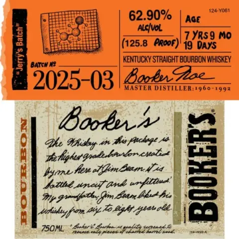 Booker’s “Jerry’s Batch” 2025-03