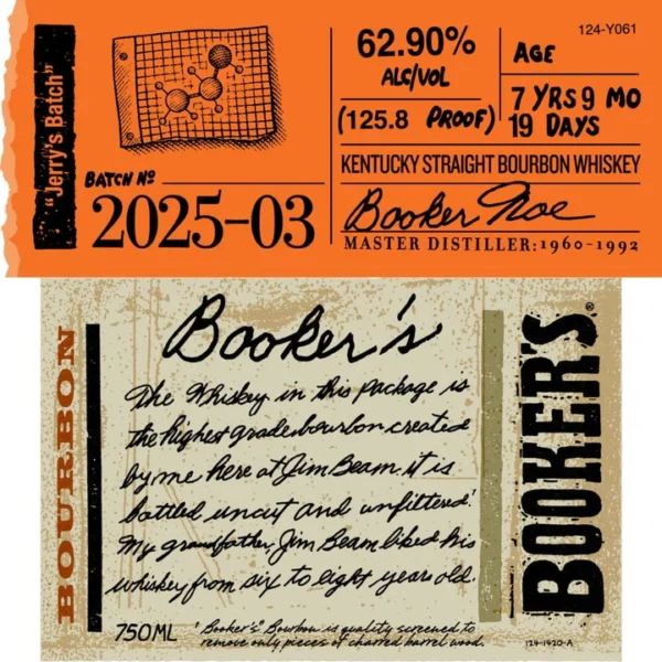 Booker’s “Jerry’s Batch” 2025-03