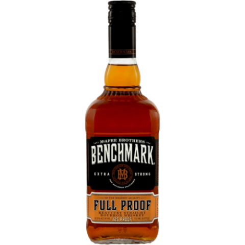 McAfee’s Benchmark Full Proof Extra Strong Kentucky Straight Bourbon Whiskey
