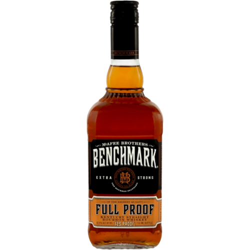 McAfee’s Benchmark Full Proof Extra Strong Kentucky Straight Bourbon Whiskey