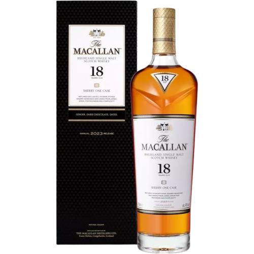 The Macallan 18 Year Old Sherry Oak 2023 Release