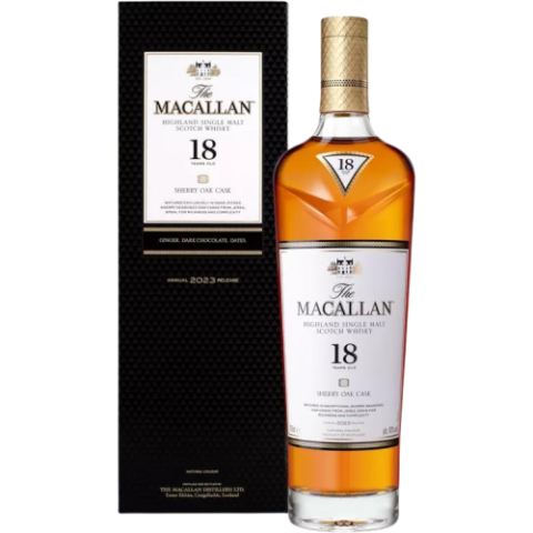 The Macallan 18 Year Old Sherry Oak 2023 Release