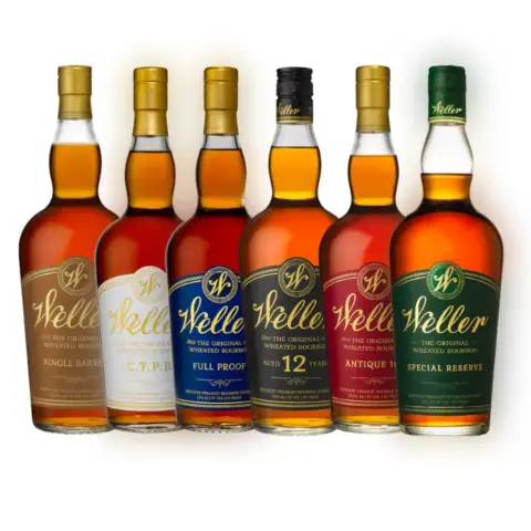 wellers bourbon line up