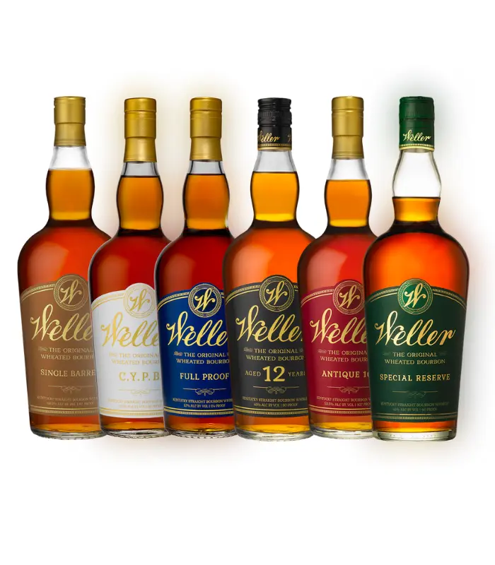 wellers bourbon line up