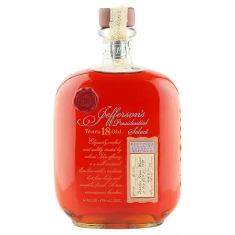 Jefferson’s Presidential Select 18 Year Old Bourbon Whiskey
