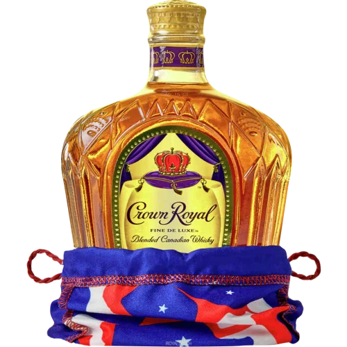 Crown Royal Limited Edition Camo Bag Fine Deluxe Blended Canadian Whisky