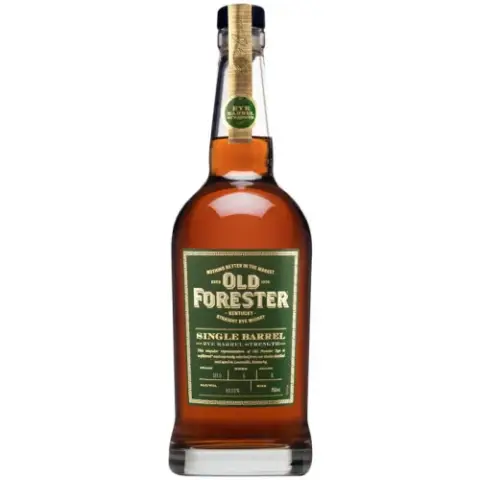 Old Forester Single Barrel Barrel Strength Rye Whiskey