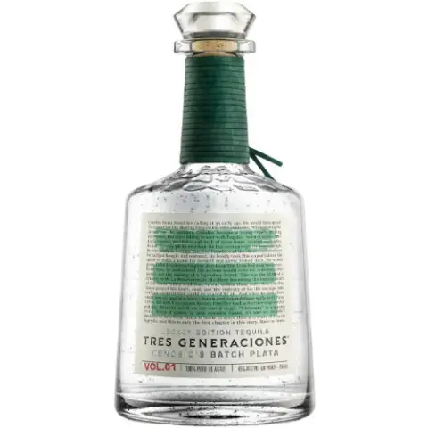 Tres Generaciones Legacy Edition Tequila Cenebio’s Batch Plata
